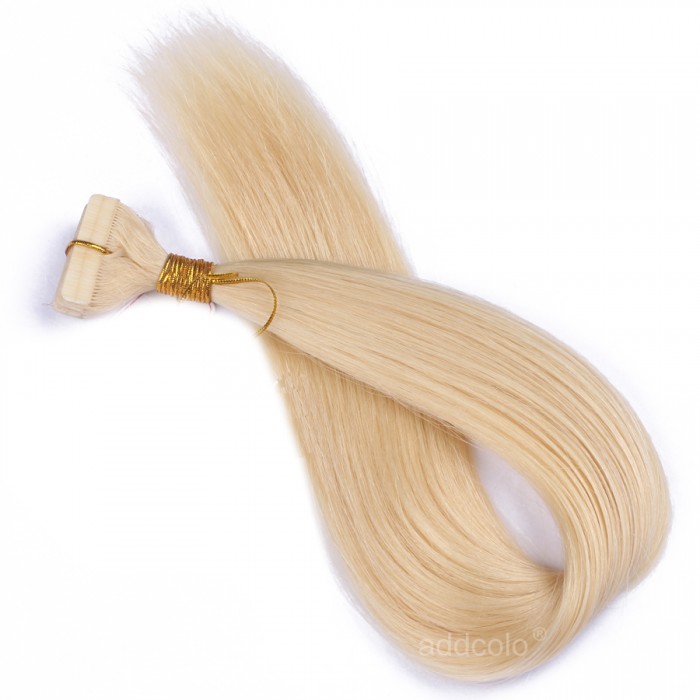 Addcolo 10A Tape In Hair Extensions Malaysian Hair Color #613