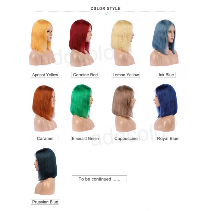 fashion color wigs