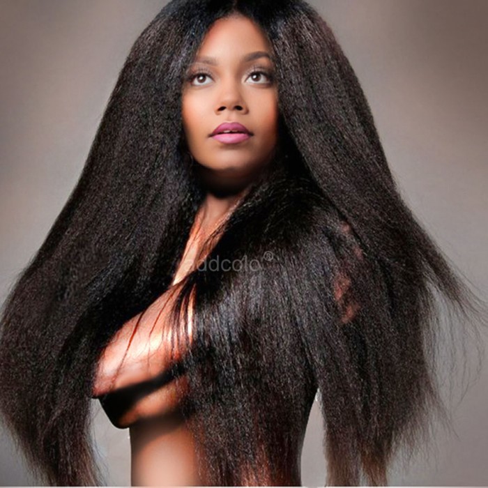 Lace frontal silk base top